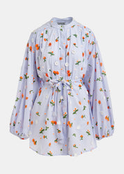 Jalen Embroidered Midi Dress