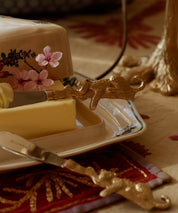 Jenna leopard butter knife