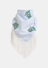 Jennie Embroidered Scarf