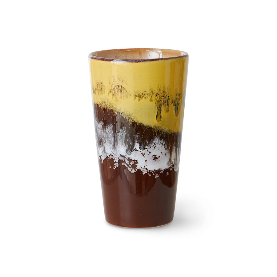 70s ceramics latte mug HKLiving 