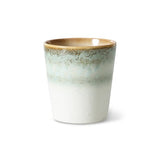 KST0080 70s ceramics: coffee mug, petal