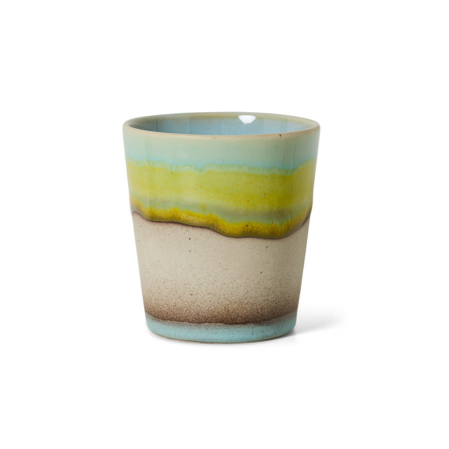 70s ceramics: coffee mug