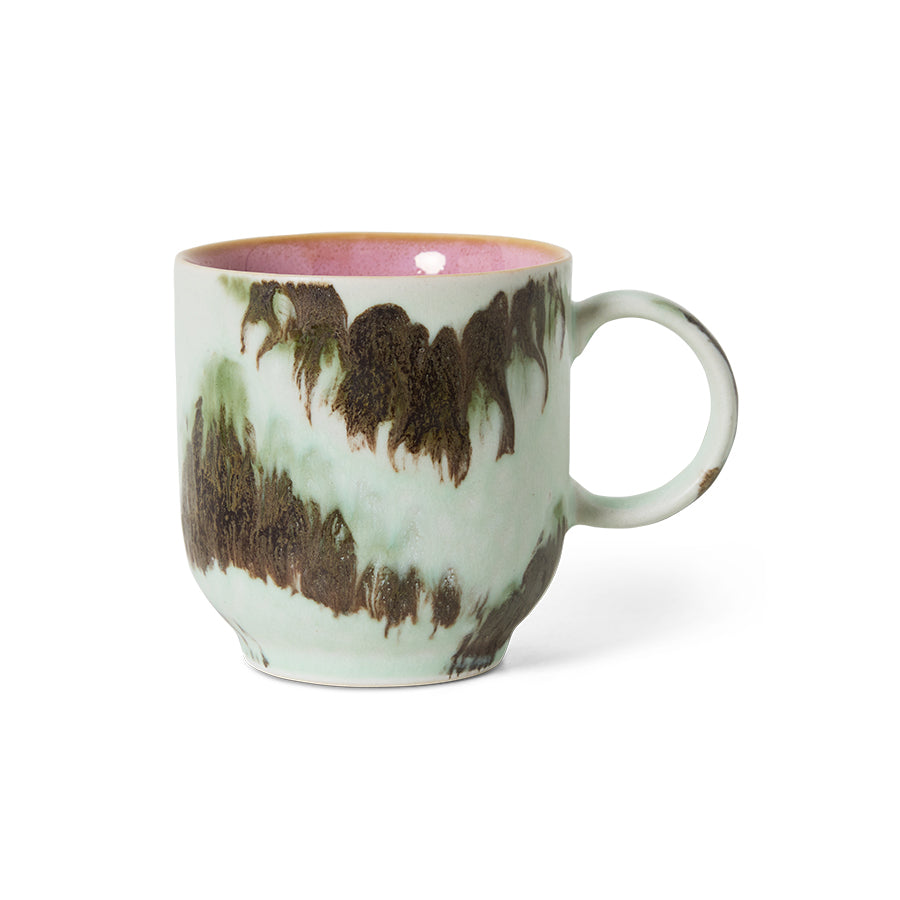 70s ceramics: café mug