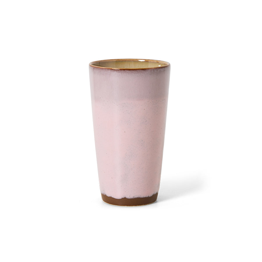 70s ceramics latte mug