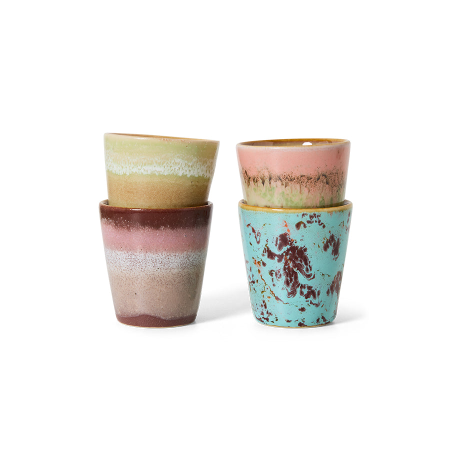 70s ceramics: ristretto mugs