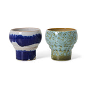 70s ceramics: lungo mugs