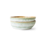 70s ceramics: pasta bowl