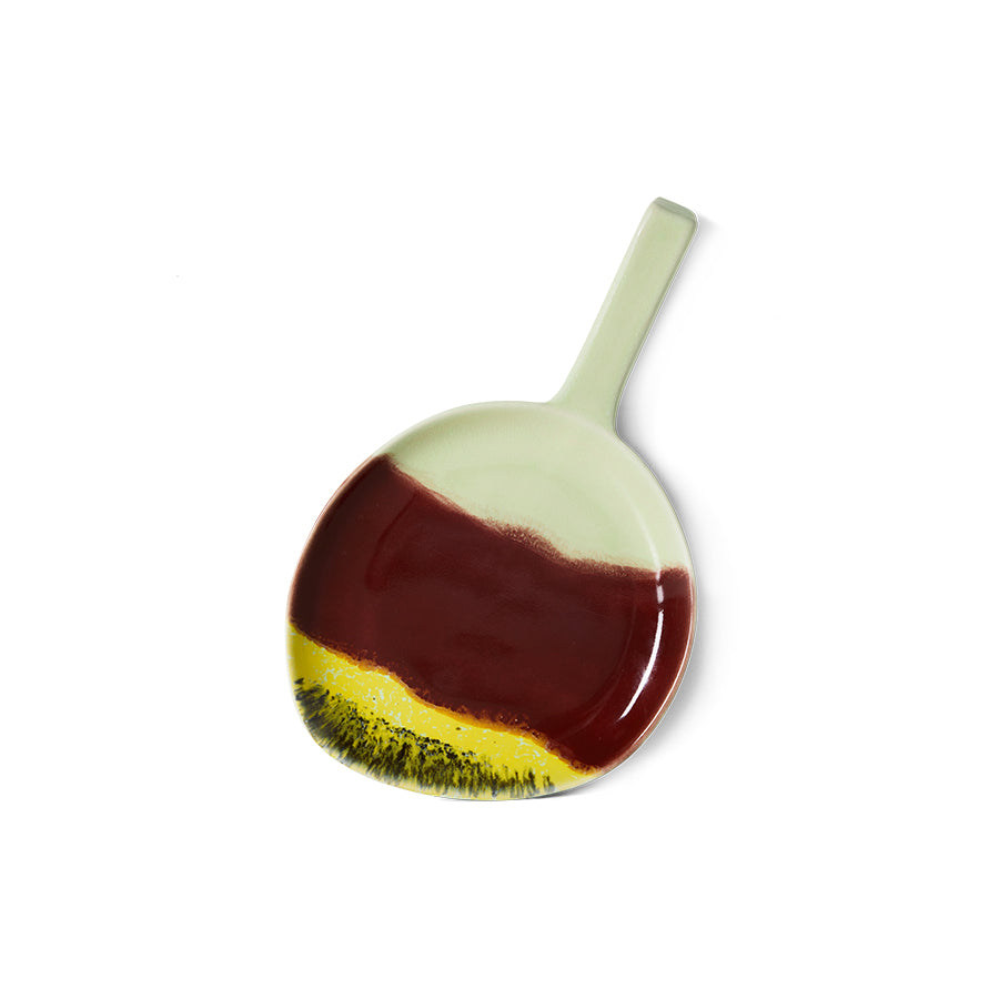 70s ceramics: platter