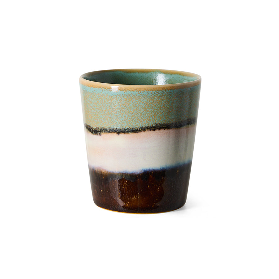 70er-Jahre-Keramik: Kaffeetasse