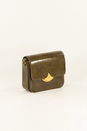 Diviluz P Large Leather Box Bag