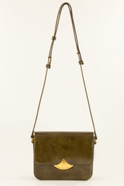 Diviluz P Large Leather Box Bag