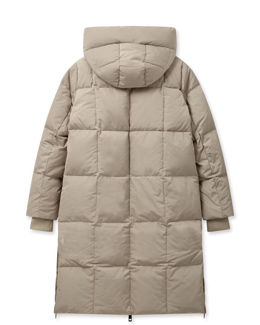 MMNova Square Down Coat - Feather Grey