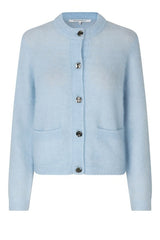 Anneleen Knit Cardigan - Skywriting