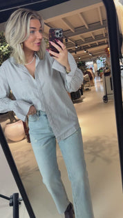 Talya Grey Blouse