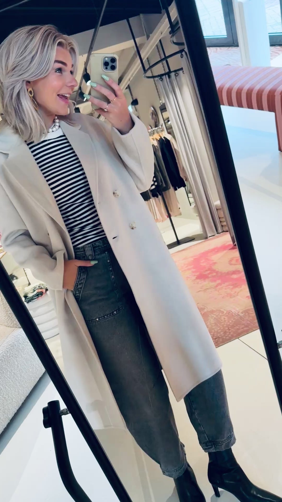 W25C277 Coat - Naturel