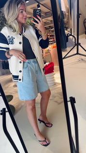 Elisa denim shorts
