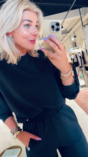 W25T1182 Trousers - Black