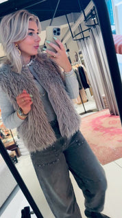 W25C280 Waistcoat - Grey