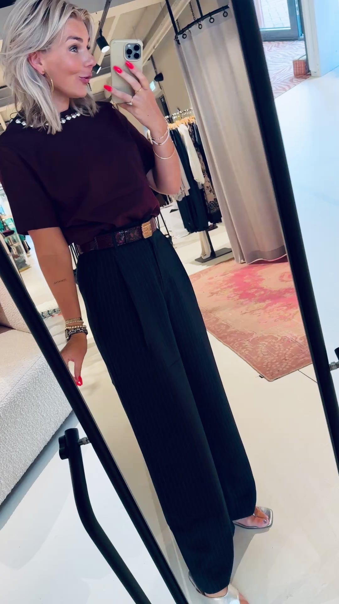 Invest Wide Leg Pants
