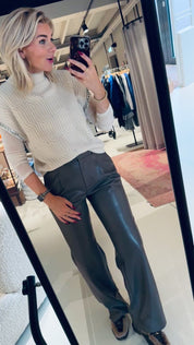 Meloe sleeveless chain sweater