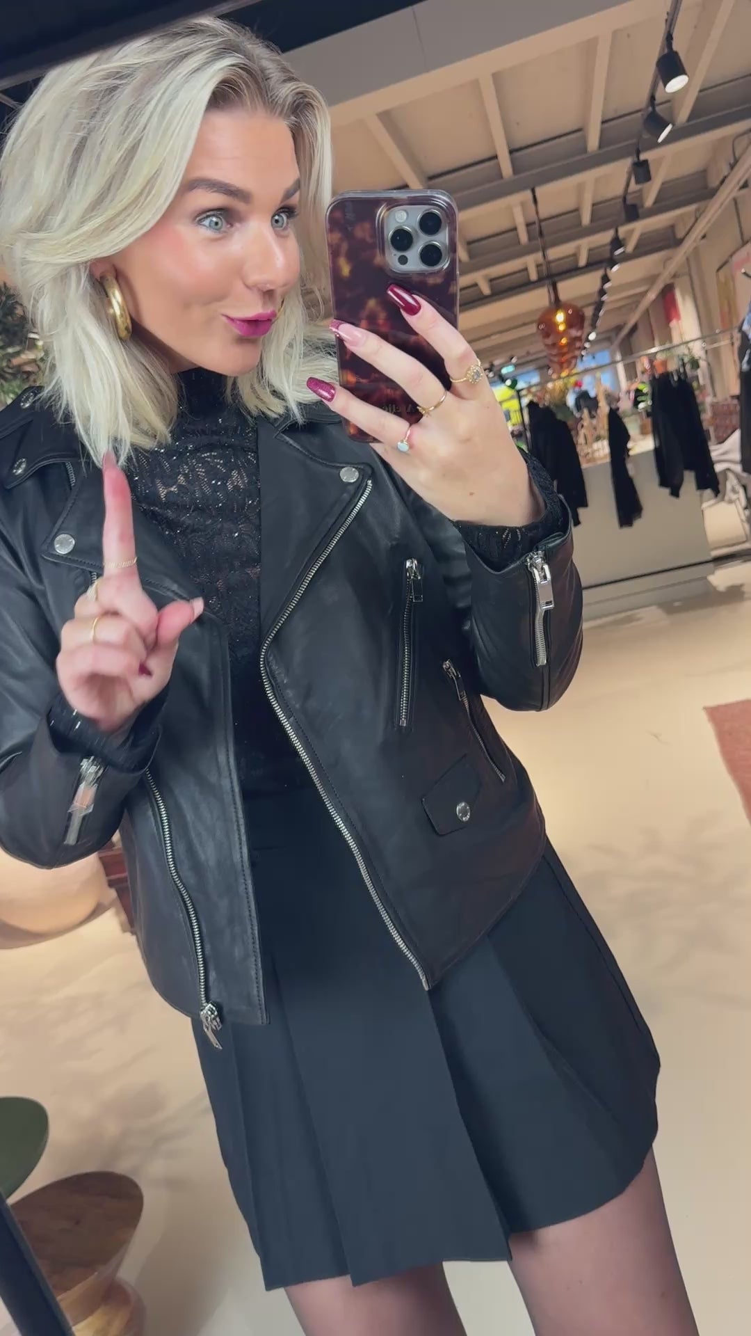 MMMitchel Mol Leather Jacket