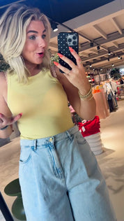 Elisa denim shorts
