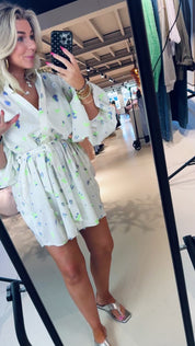 Jalen Embroidered Midi Dress