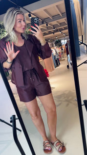 Svea short trench blazer
