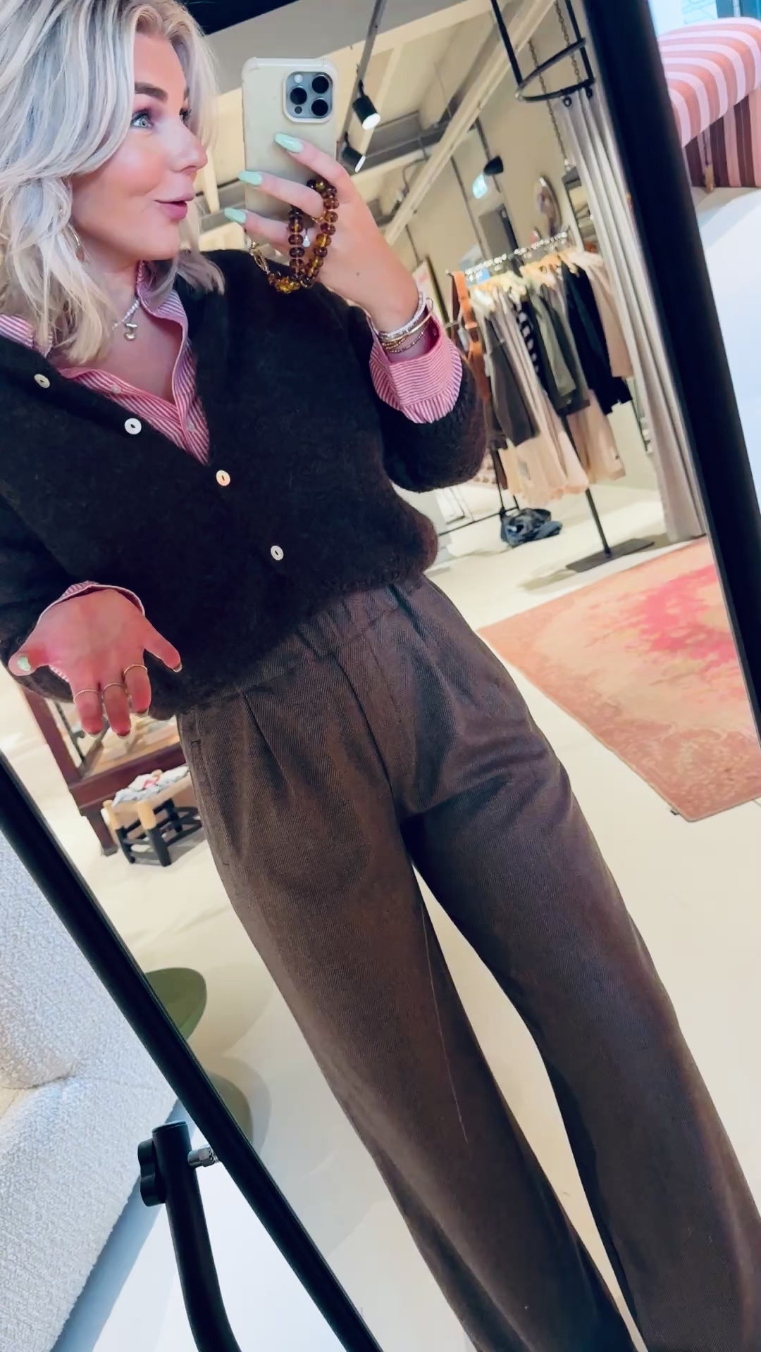 Cleo Natural Cardigan