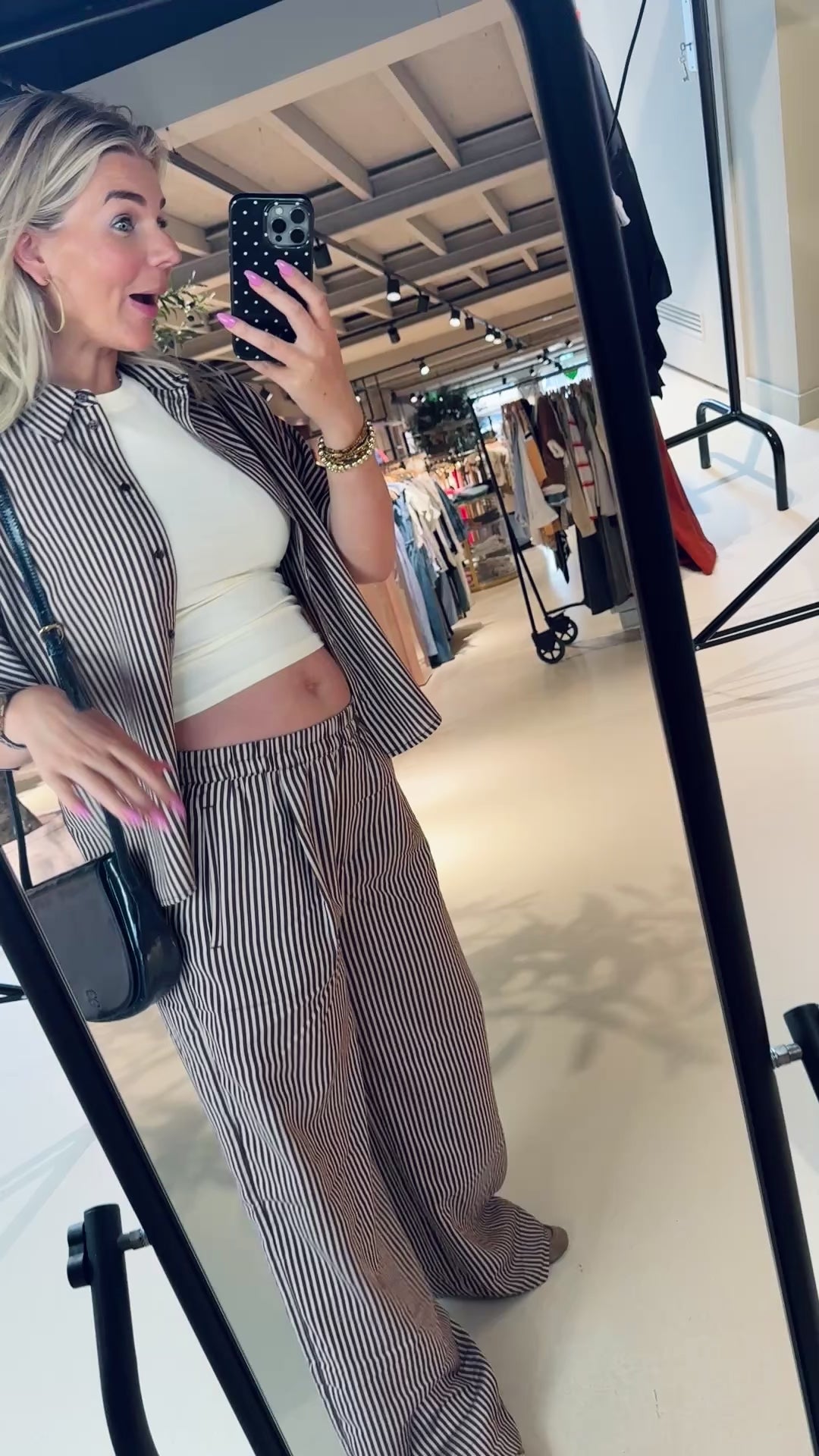 Celin Streifenhose