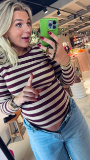 Basic Is Big Stripe Top