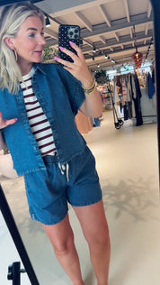 Misa denim shorts