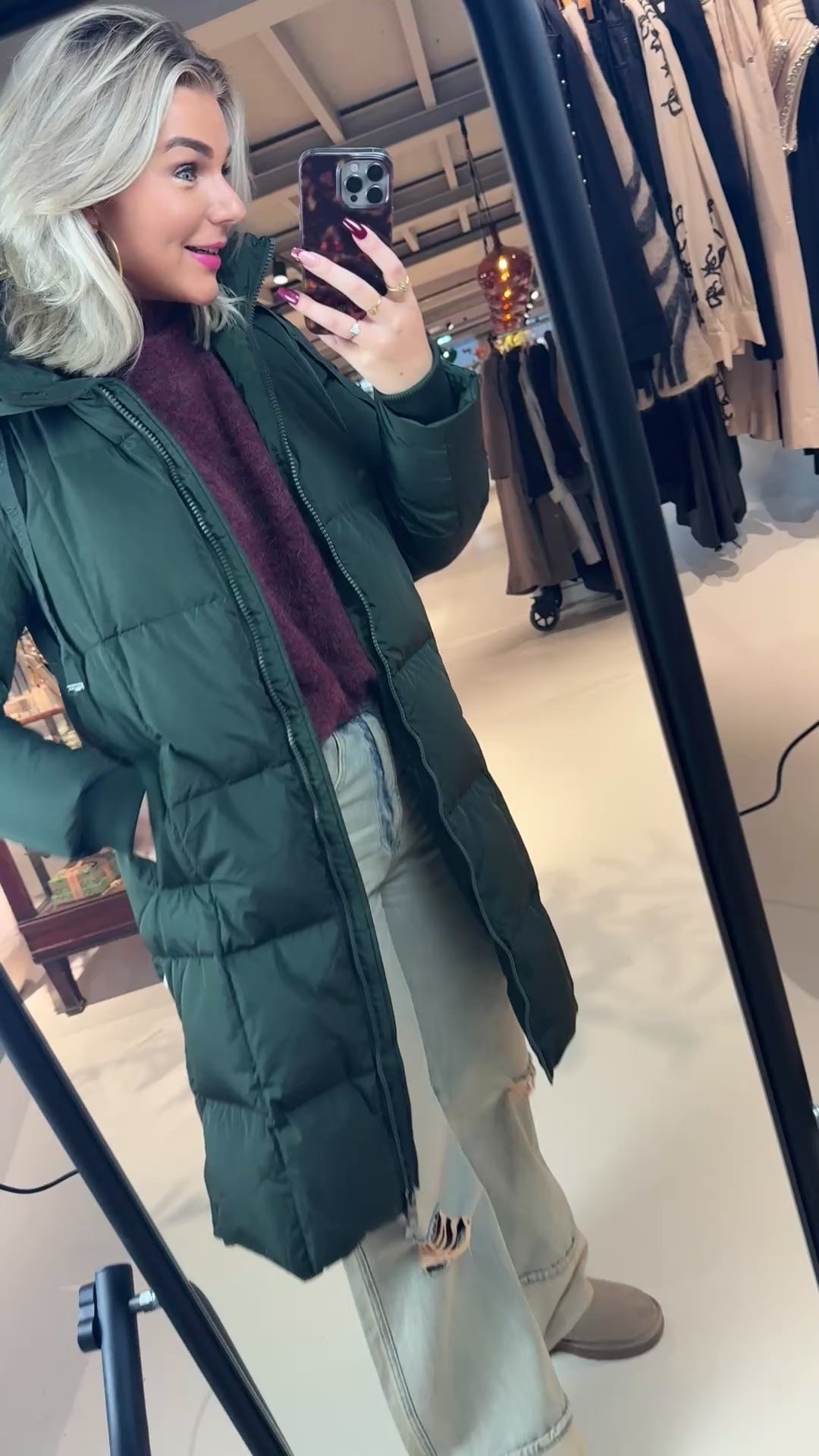 MMNova Square Down Coat