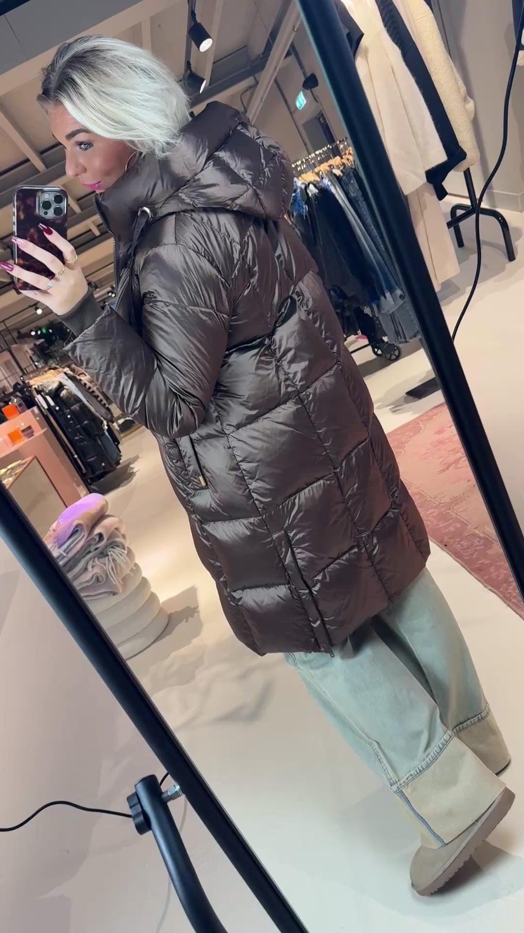 MMNova Metallic Down Jacket
