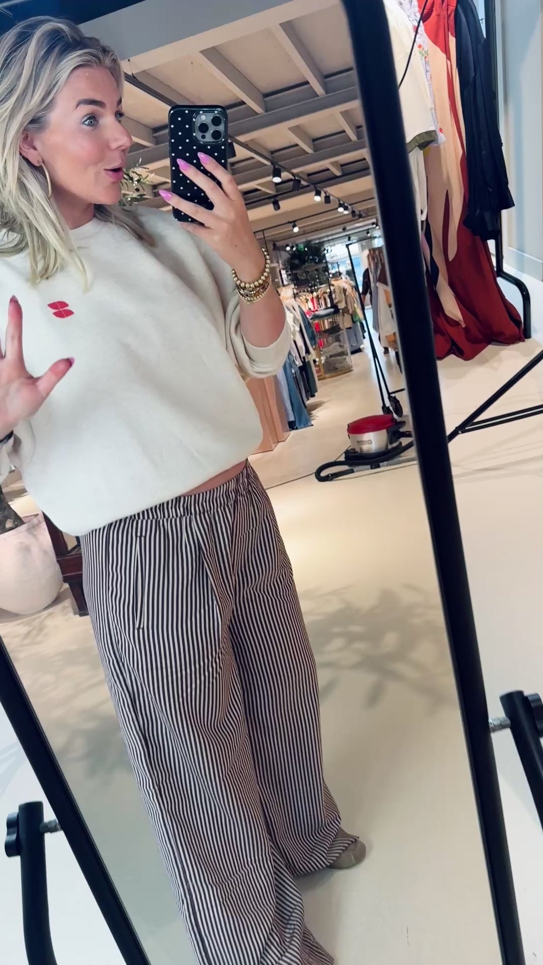 Celin Streifenhose