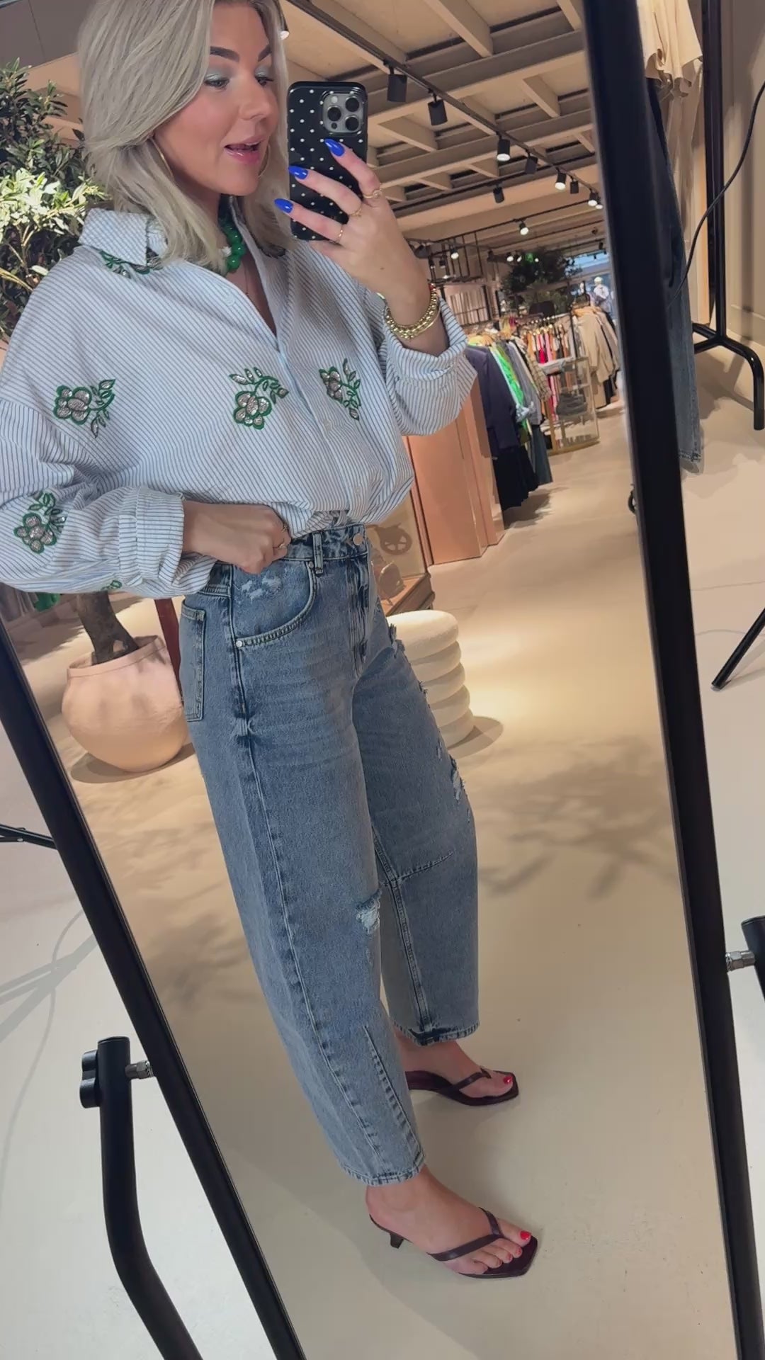Jalinki Embroidered Shirt