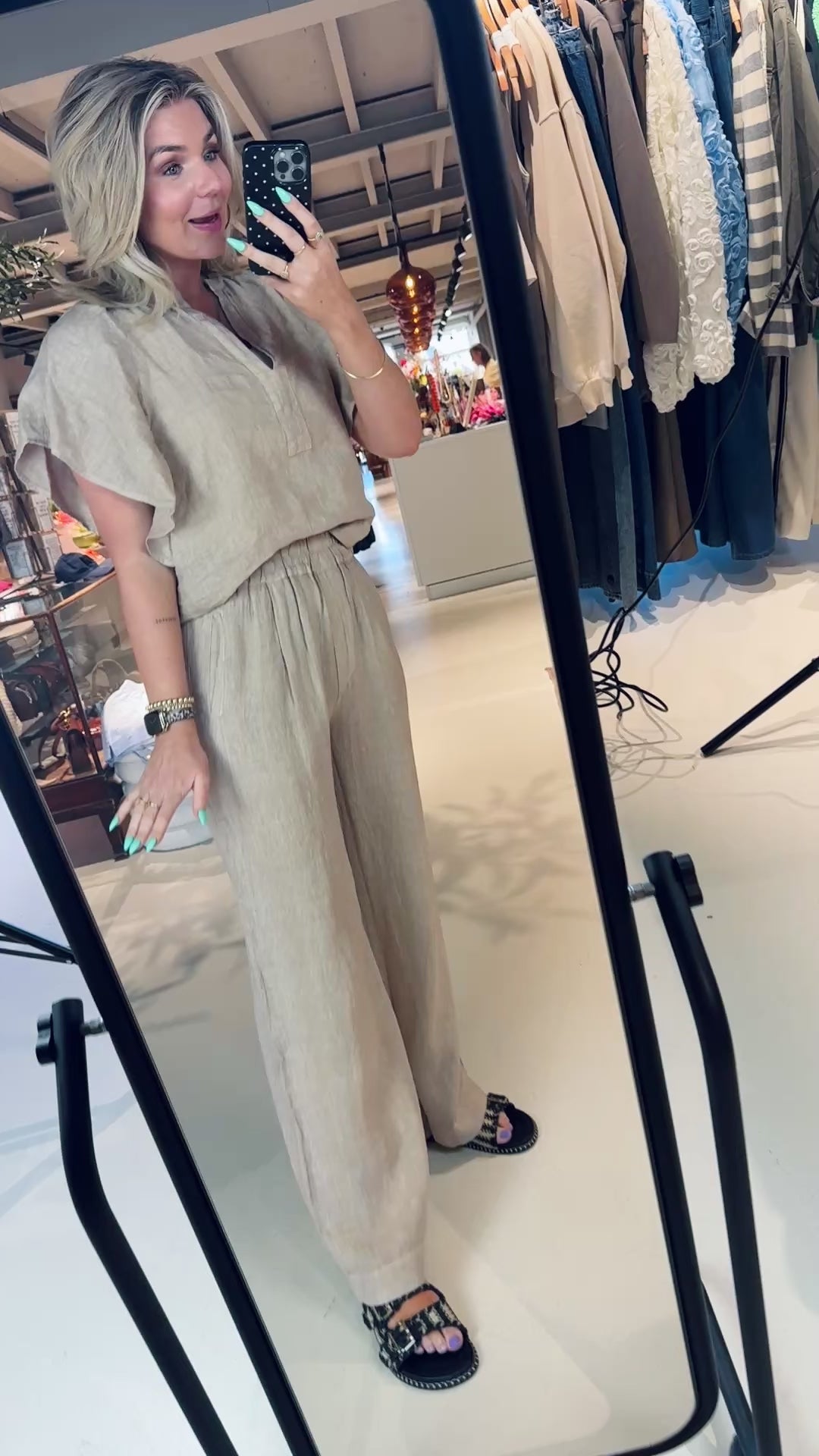 Benji linen pants