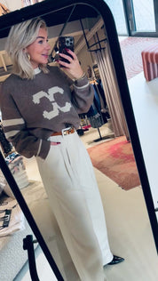 RowCC Coco Logo Knit