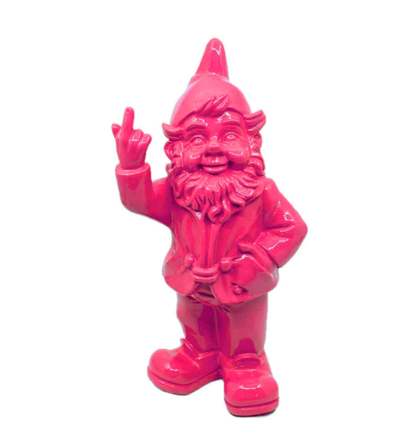 Kabouter F*ck you - Fuchsia 20cm