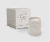 Cemented candle 360gr - Today is your day