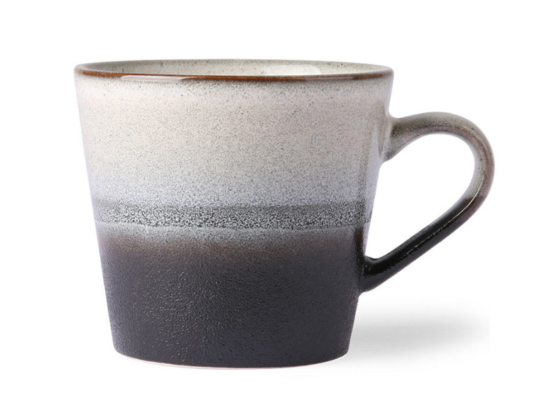 ACE6052 70s ceramics: cappuccino mug, rock