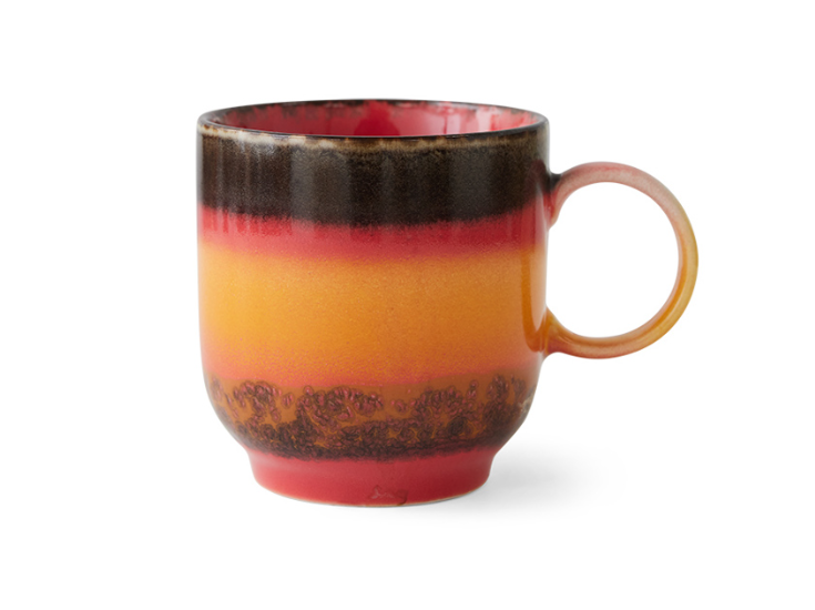 ACE7310 70s ceramics: coffee mug excelsa