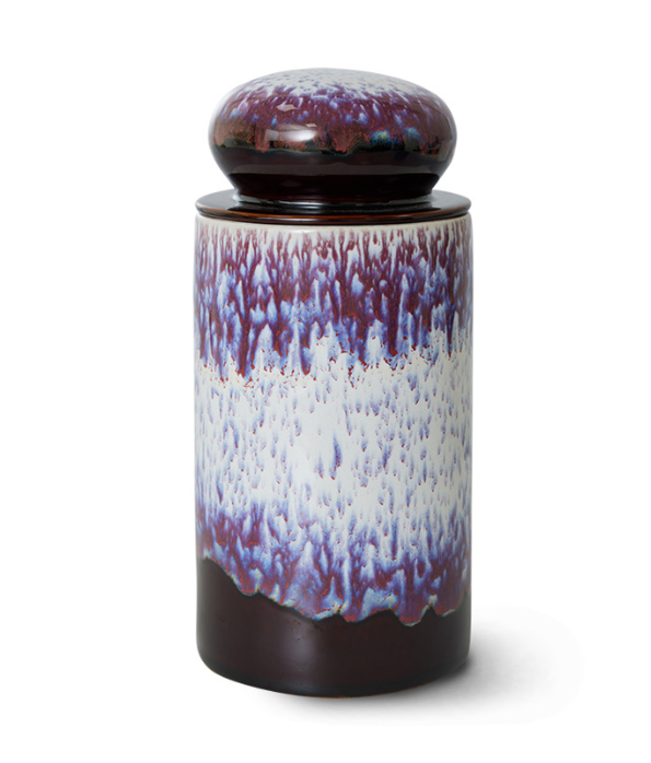 ACE7255 70s ceramics: storage jar, yeti