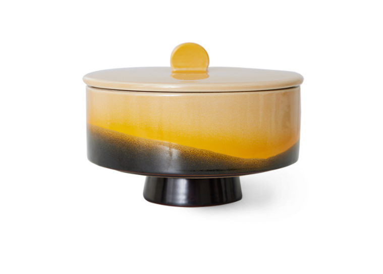 ACE7284 70s ceramics: bonbon bowl, sunshine