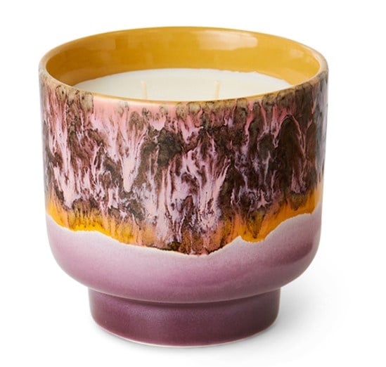 ACS0006 70s ceramics: scented candle Cape Town