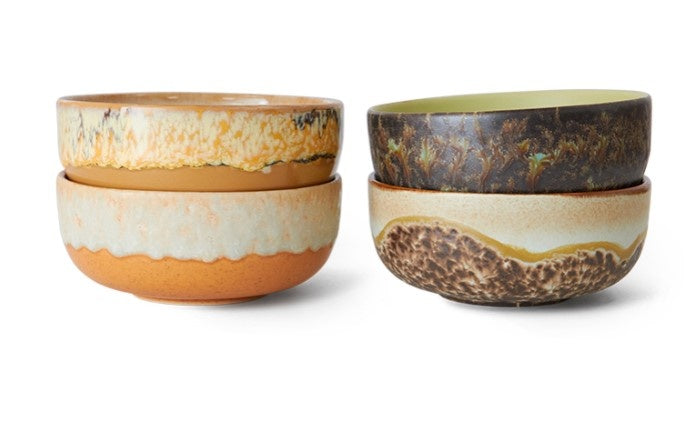 KST0037 70s ceramics: tapas bowls drift (per stuk)