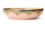 KST0042 70s ceramics: salad bowl sunflower