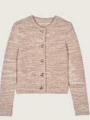 1E25GUSP Cardigan - Beige