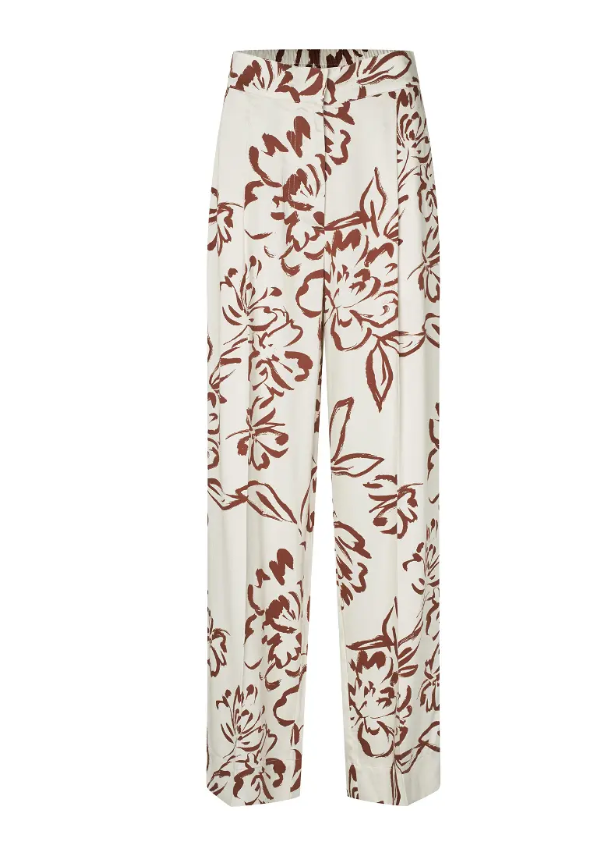Blooming Trousers - White Alyssum