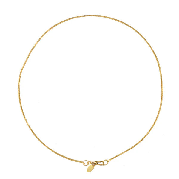 Gouden Slangen Ketting Kort